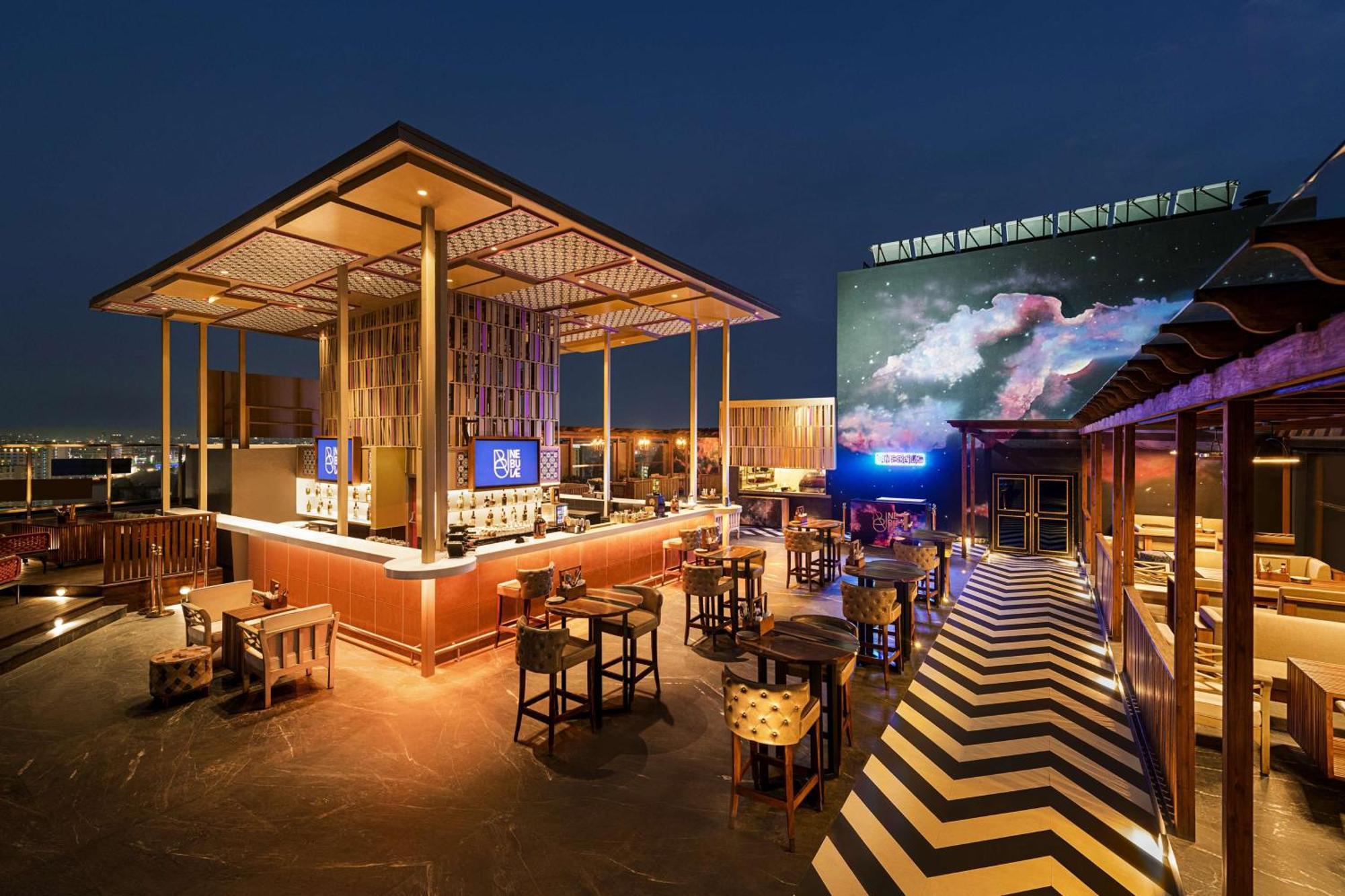 ฮิลตัน ชัยปุระ Hotel ภายนอก รูปภาพ The Bar