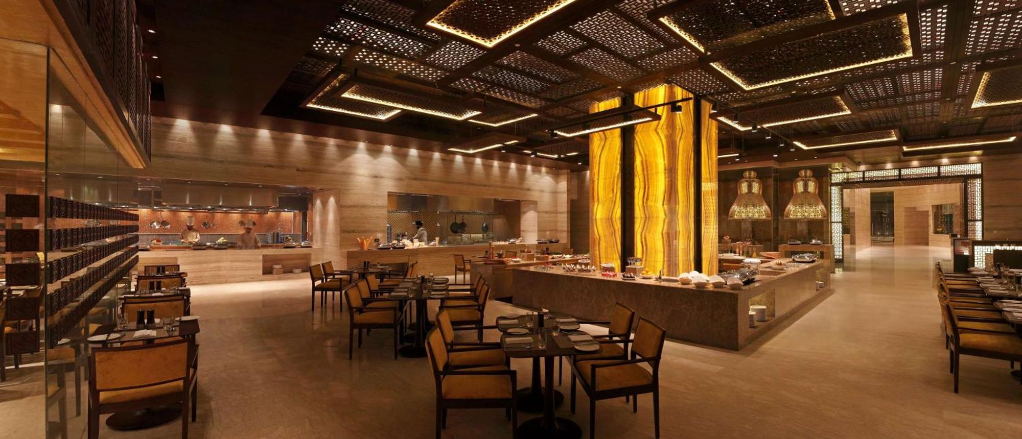 ฮิลตัน ชัยปุระ Hotel ภายนอก รูปภาพ The restaurant
