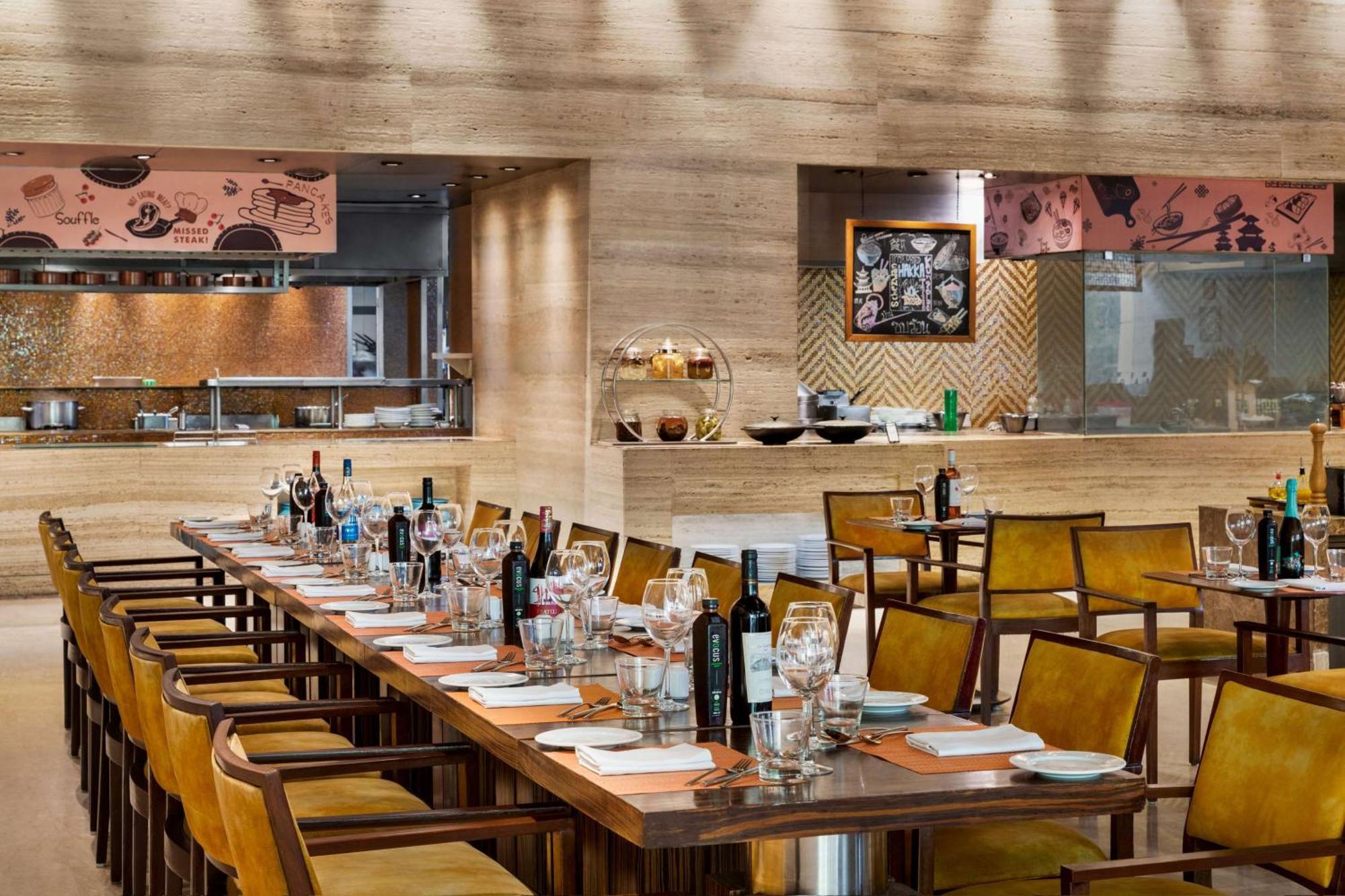 ฮิลตัน ชัยปุระ Hotel ภายนอก รูปภาพ The restaurant