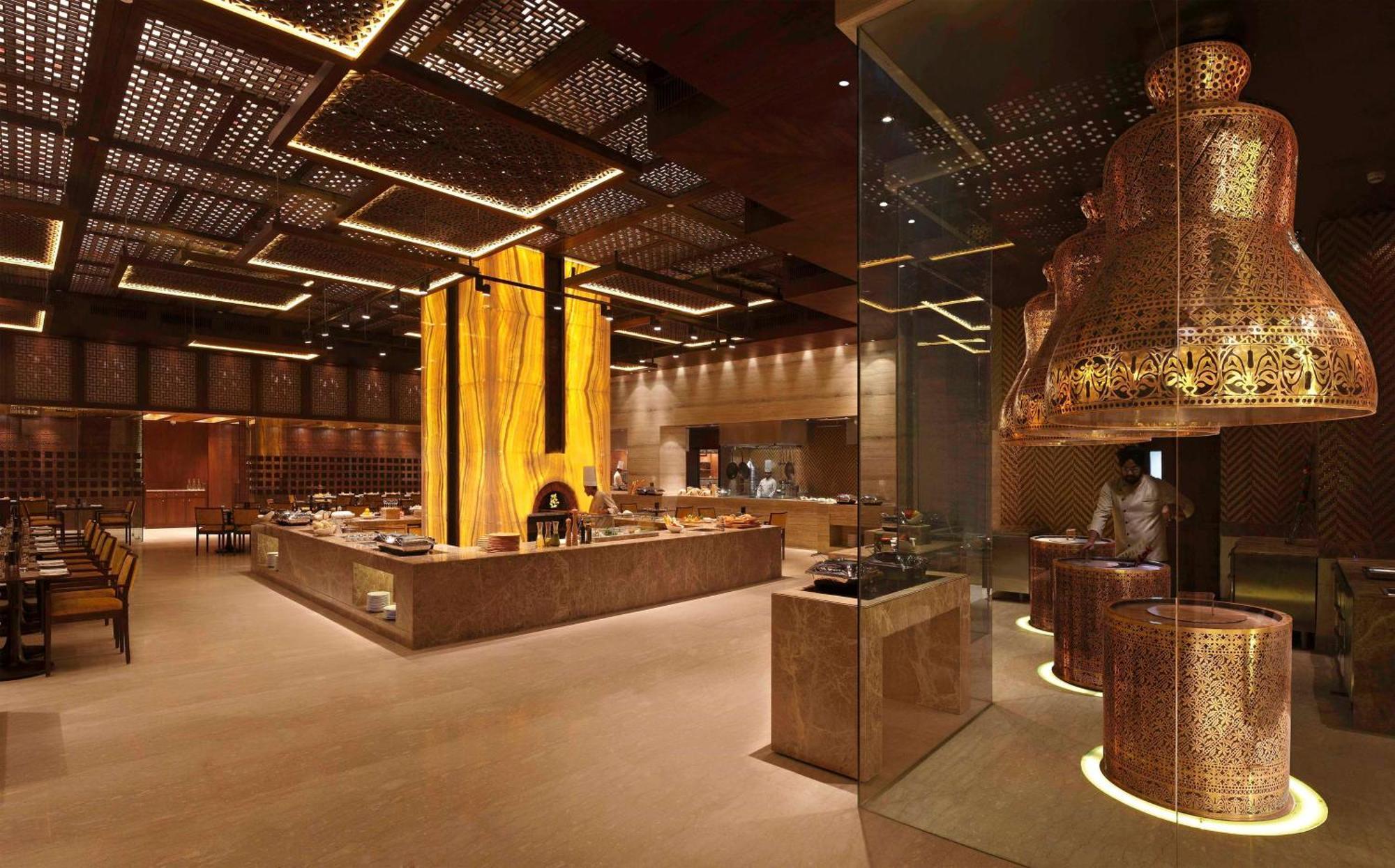 ฮิลตัน ชัยปุระ Hotel ภายนอก รูปภาพ The restaurant